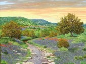 MANUEL GARZA (TX, B.1940) BLUE