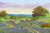 MANUEL GARZA (TX, B.1940) BLUE