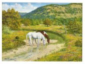 MANUEL GARZA (TX, B.1940) HORS