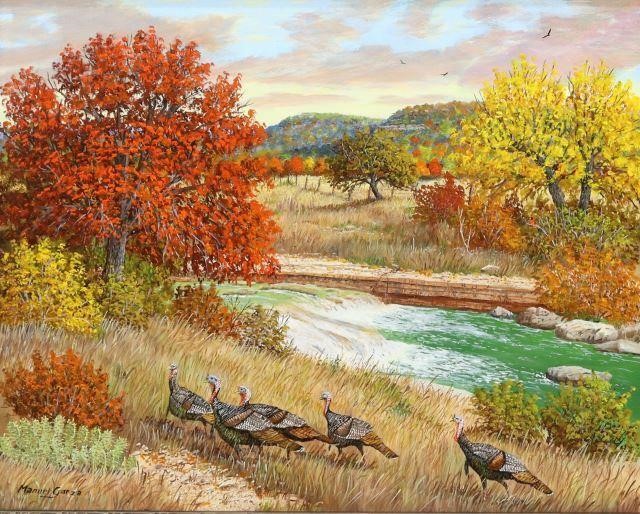 MANUEL GARZA (TX, B.1940) WILD