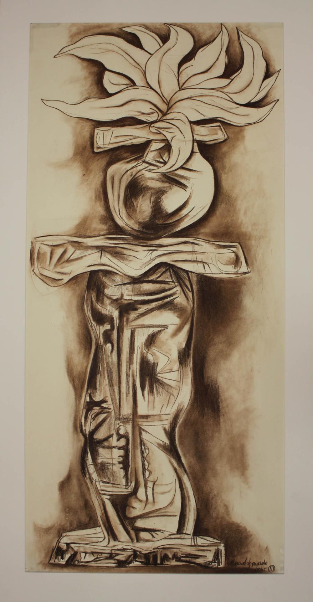 MANUEL IZQUIERDO PASTEL ON