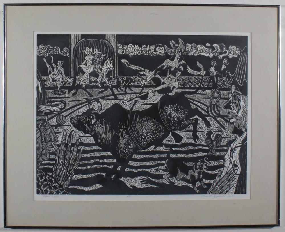 MANUEL IZQUIERDO WOODBLOCK