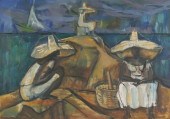 MANUEL KANTOR OIL ON CANVAS VE