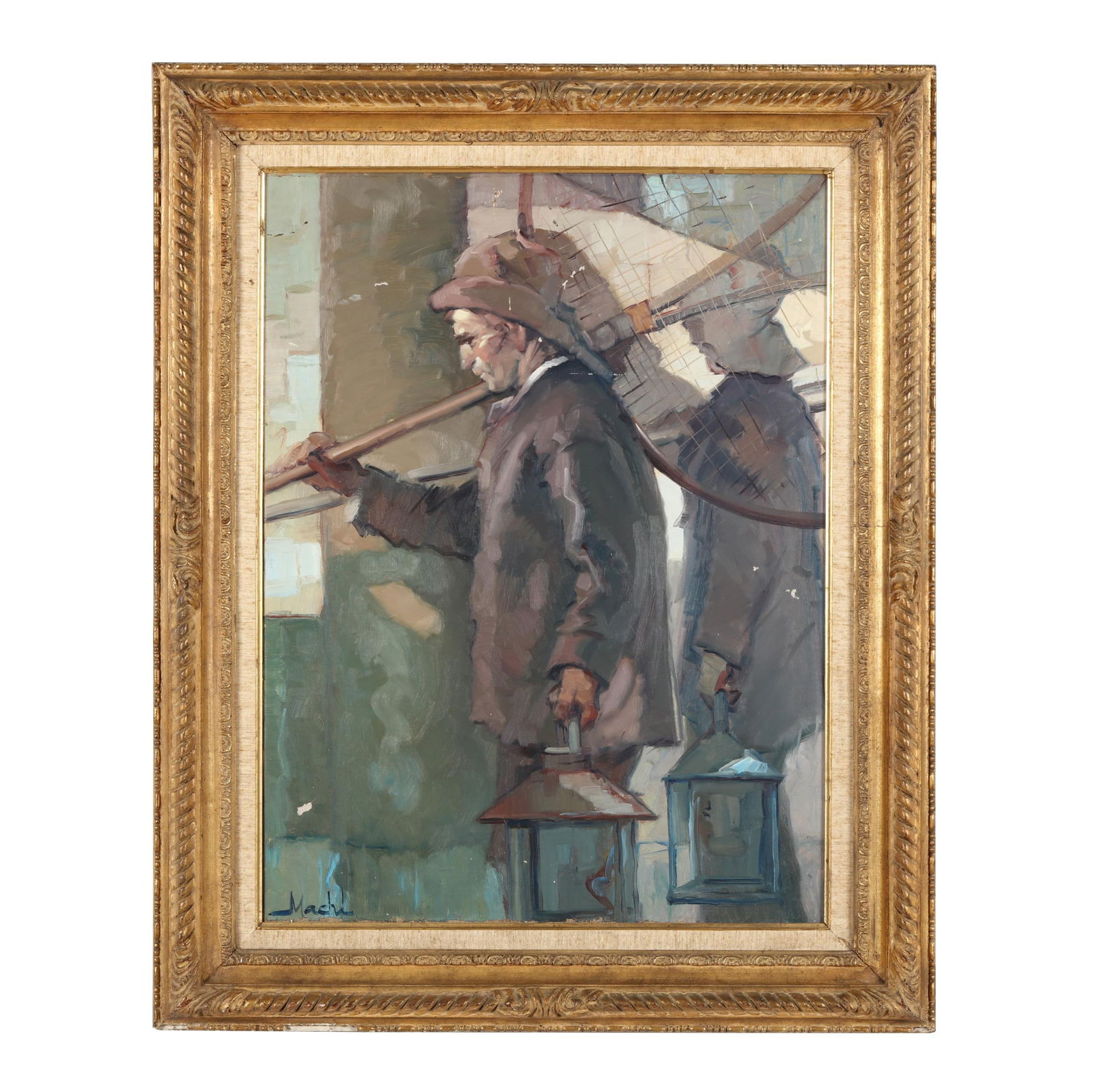 MANUEL MACHI (SPANISH), MAN WITH