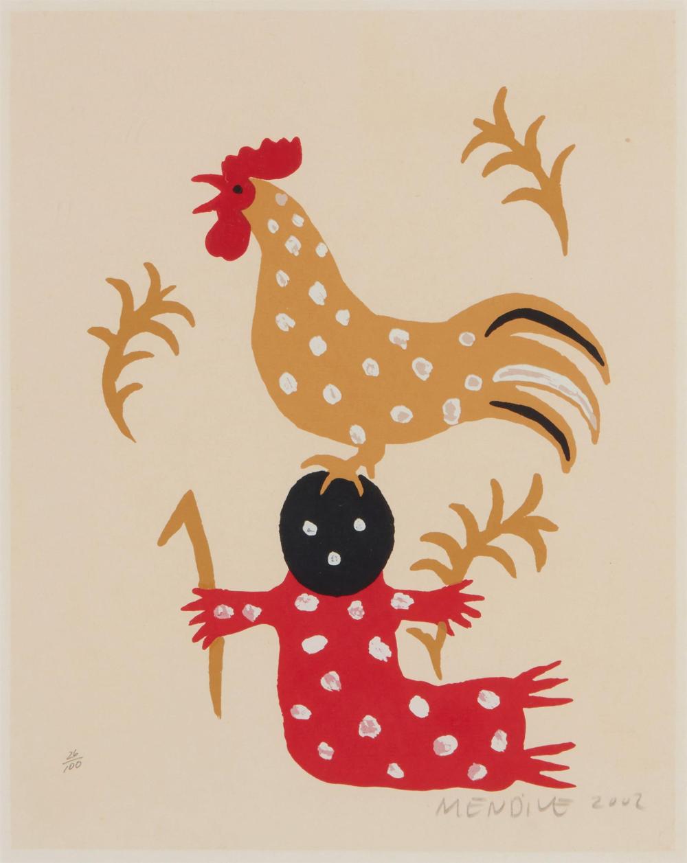 MANUEL MENDIVE, (B. 1944, CUBAN),