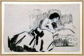 MANUEL ROBBE, WOMAN READING A