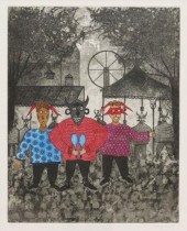 MANUEL URRUTIA (20TH C.) AQUAT