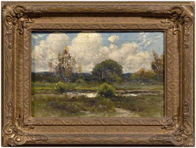 Manuel Valencia painting