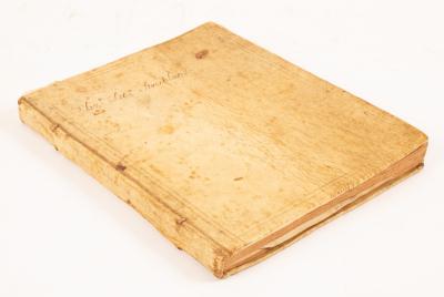 Manuscript Cookery Book, A mid to
