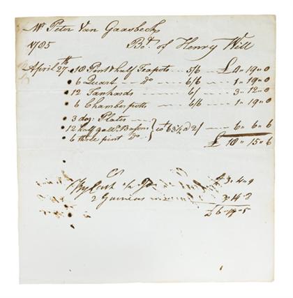 Manuscript document : Henry Will