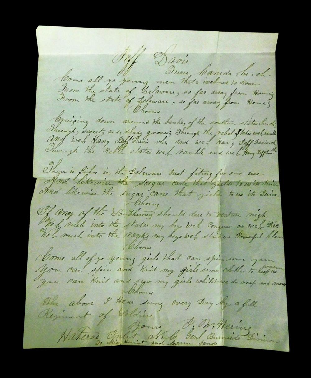 MANUSCRIPT: HAND WRITTEN CIVIL