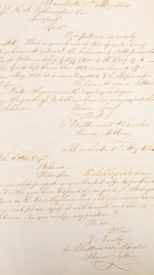 Manuscript Letter Book 1833-45 of