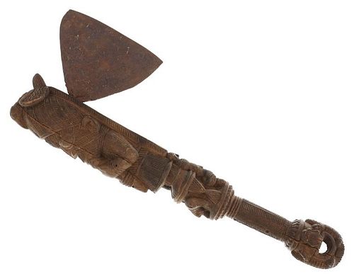 MAORI POLYNESIAN HAND CARVED