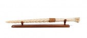 MAORI STYLE CASSOWARY BONE DAG