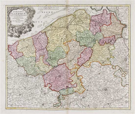 (MAP) A group of seven maps.