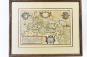 MAP, ABRAHAM ORTELIUS, ROMAN I