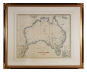 MAP - AUSTRALIA BY C.F. WEILAN