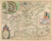 MAP: BLAEU, WILLEM & JOAN. "TA