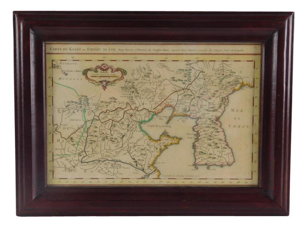 MAP: "CARTE DU KATAY OU EMPIRE DE