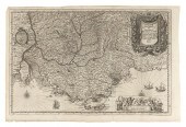 MAP FROM HONORE BOUCHE'S "LA C