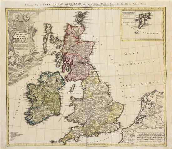 (MAP) HOMANN HEIRS A group of 34