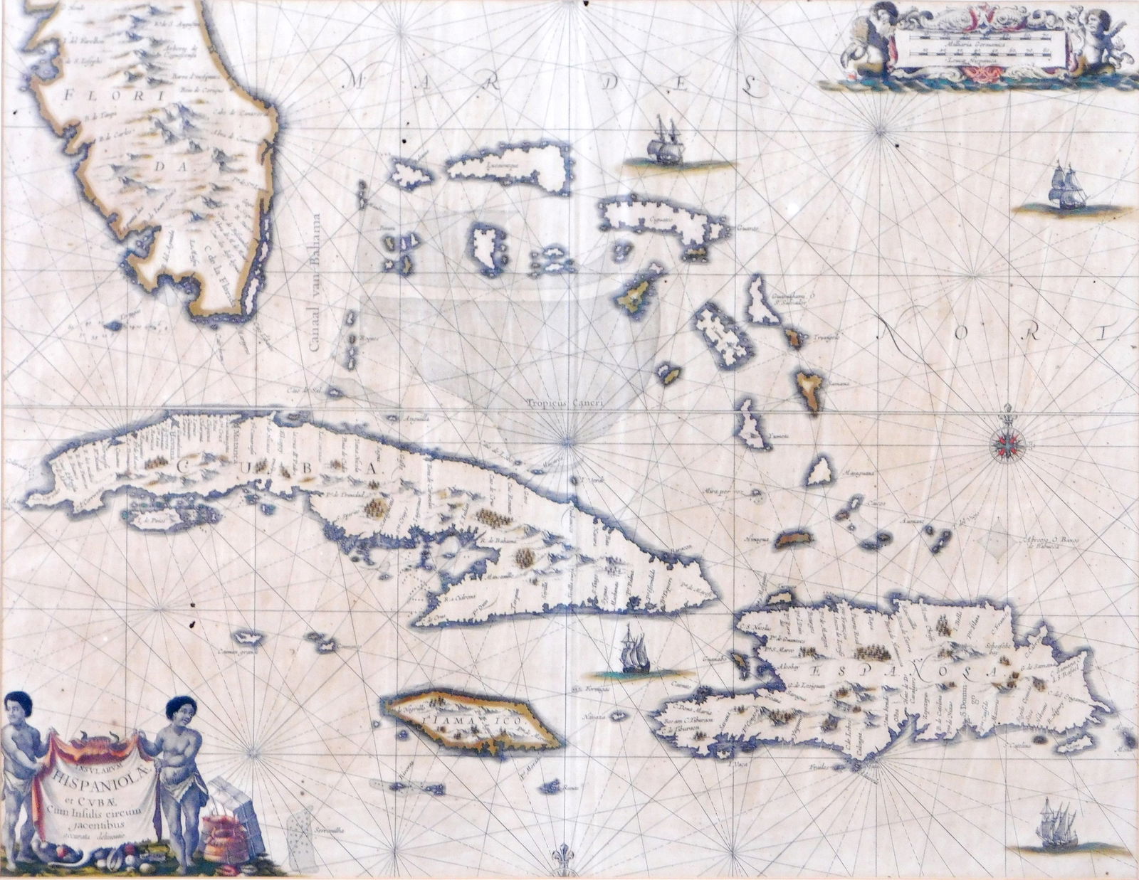 MAP: "INSULARUM HISPANIOLAE ET