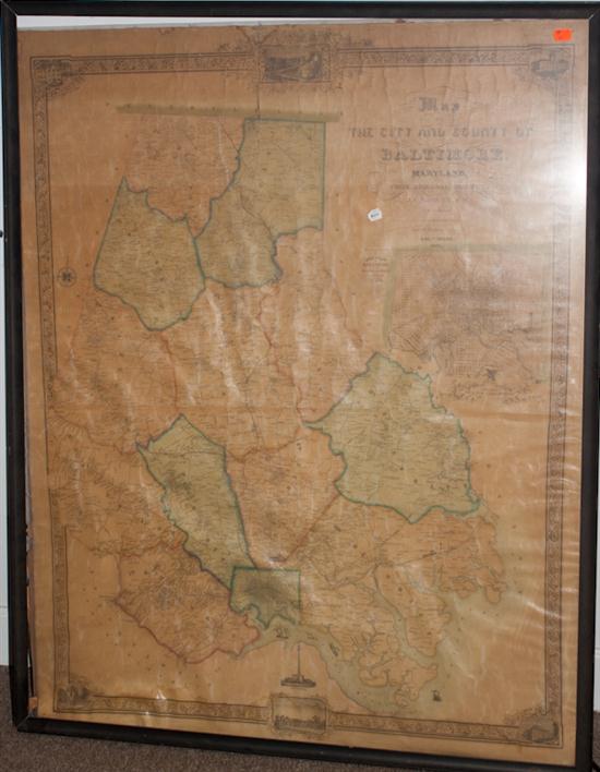 [Map] J. C. Sidney; ''Map of the