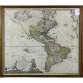 MAP, JOHANN BAPTIST HOMANN Joh