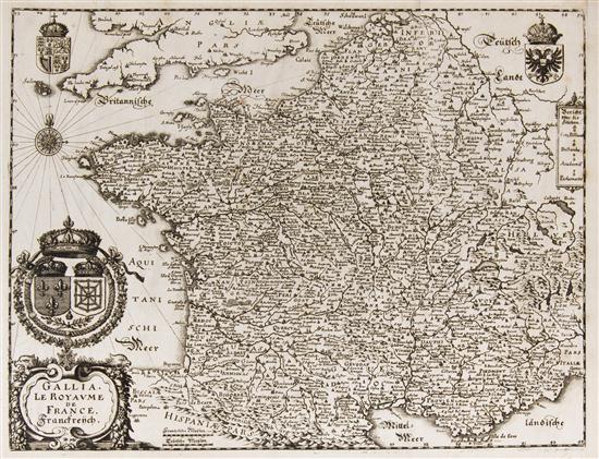 (MAP) MERIAN MATTHAUS A group of