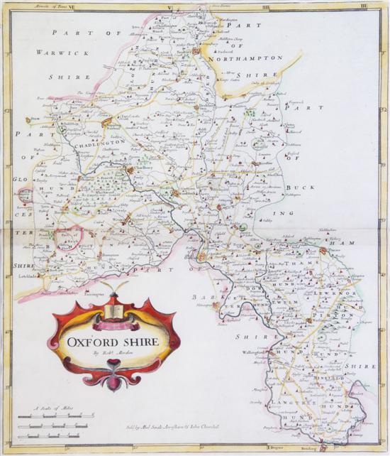 (MAP) MORDEN ROBERT Oxfordshire.
