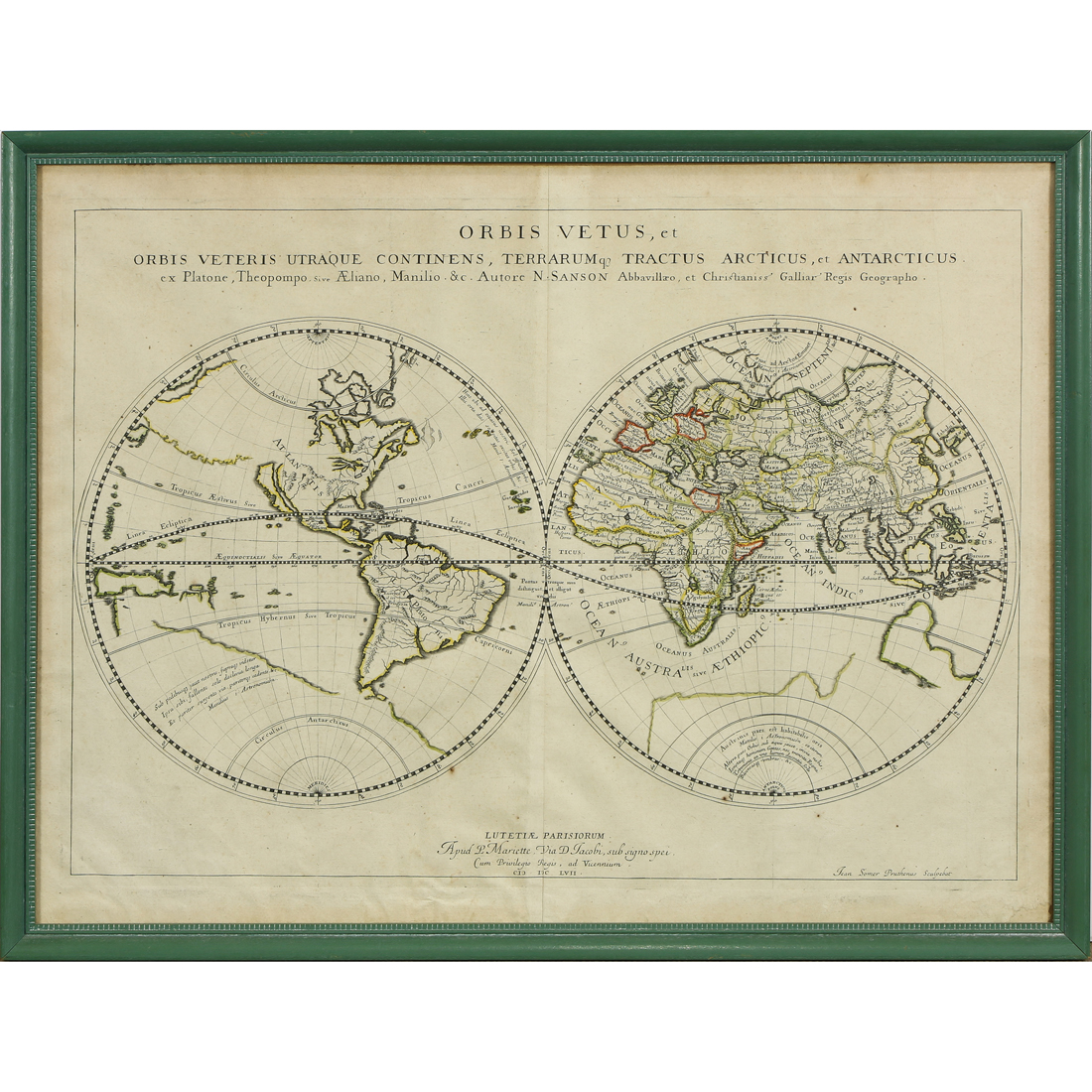 MAP, NICHOLAS SANSON Nicholas