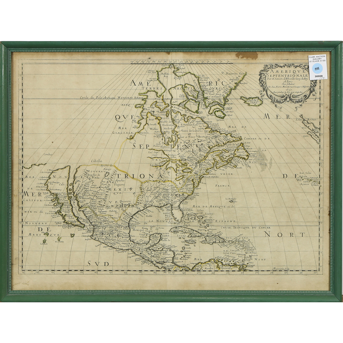 MAP, NICOLAS SANSON Nicolas