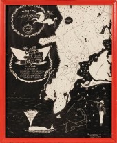 "MAP OF COTUIT AND SANTUIT DES