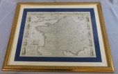 MAP OF FRANCE, 1626, JOHN SPEE
