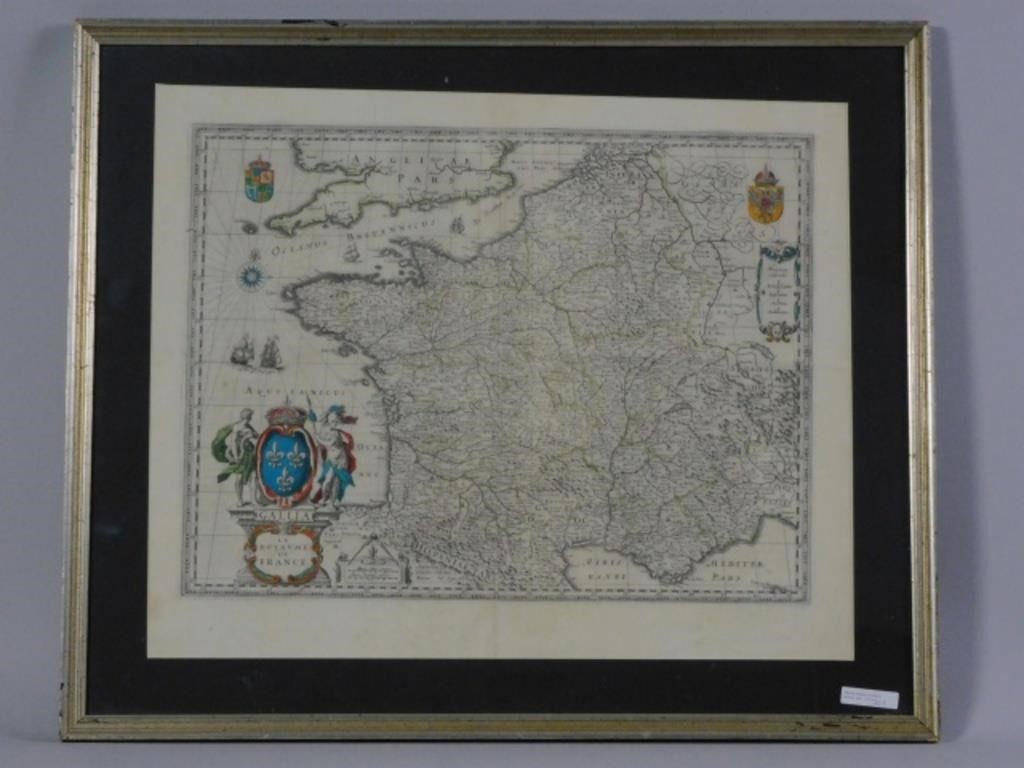 MAP OF GALLIA, LE ROYAUME DE