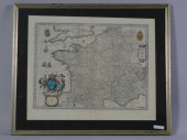 MAP OF GALLIA, LE ROYAUME DE F