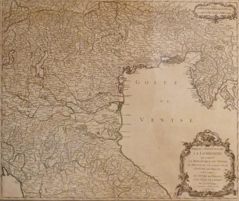 MAP OF LOMBARDY, ITALY, BY DIDIER