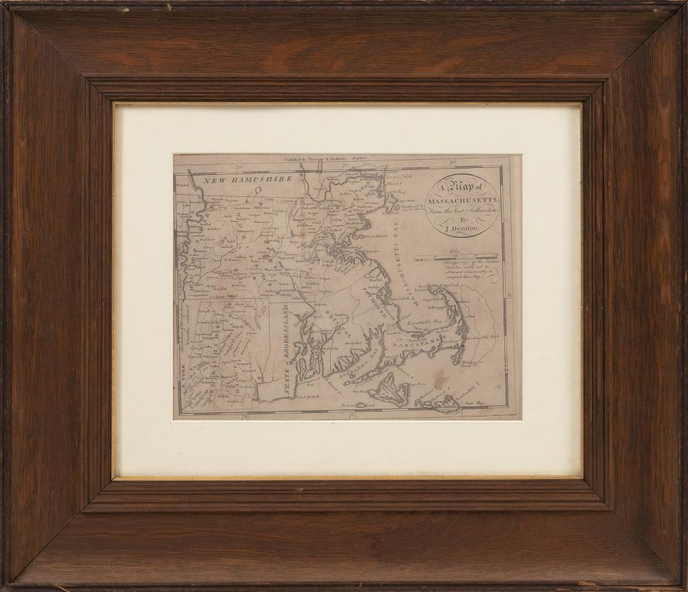 "MAP OF MASSACHUSETTS FROM THE BEST