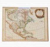 MAP OF NORTH AMERICA, ROBERT D