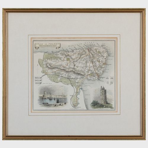 MAP OF PALESTINE AND A MAP OF THE