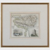 MAP OF PALESTINE AND A MAP OF