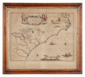 Map of Part of Virginia and Fl