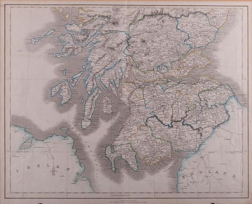 MAP OF SOUTHERN SCOTLAND