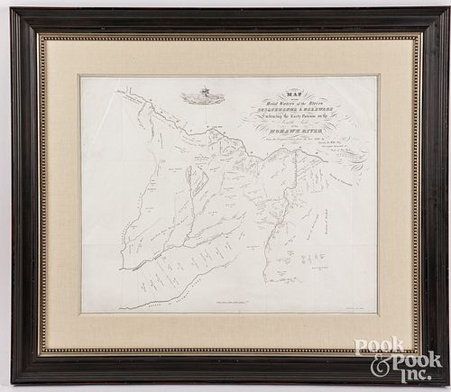 MAP OF THE HEAD WATERS OF THE