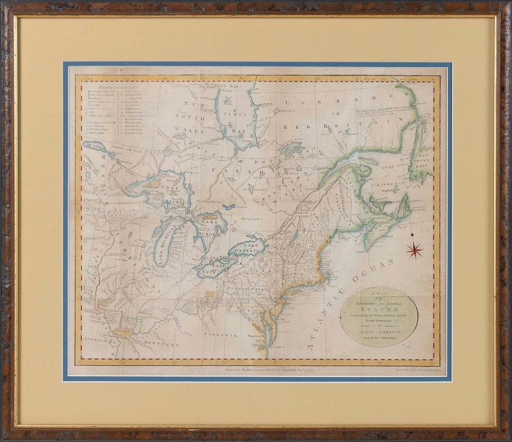 MAP OF THE NORTHERN AND