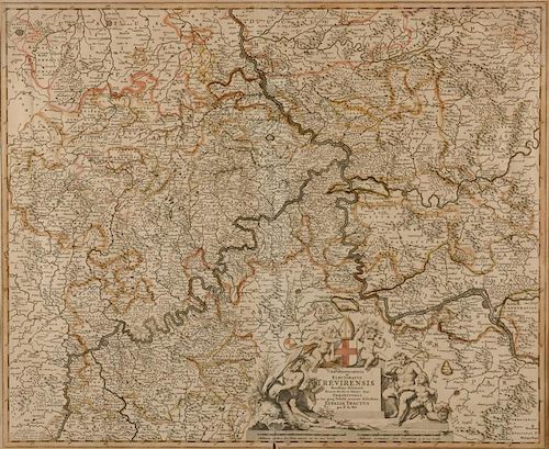 MAP OF THE RHINE FOREST,