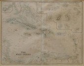MAP OF 'THE WEST INDIES' BY G.
