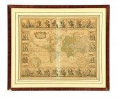 MAP OF THE WORLD BY CLAES JANS