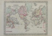 MAP OF THE WORLD ON THE MERCAT