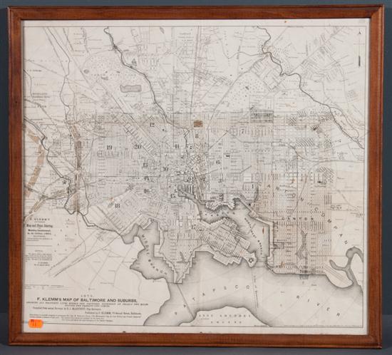 [Map] S. J. Martenet; ''Map of